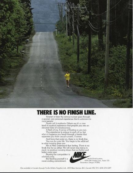 There is No Finish Line